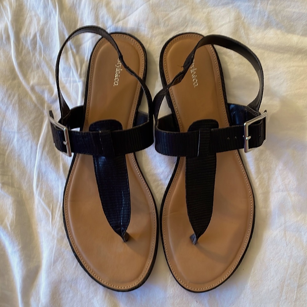 Style & Co Rachel Flat Thong Sandal